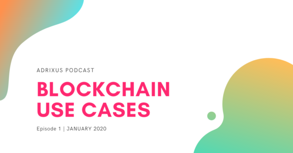EP1. Blockchain use cases